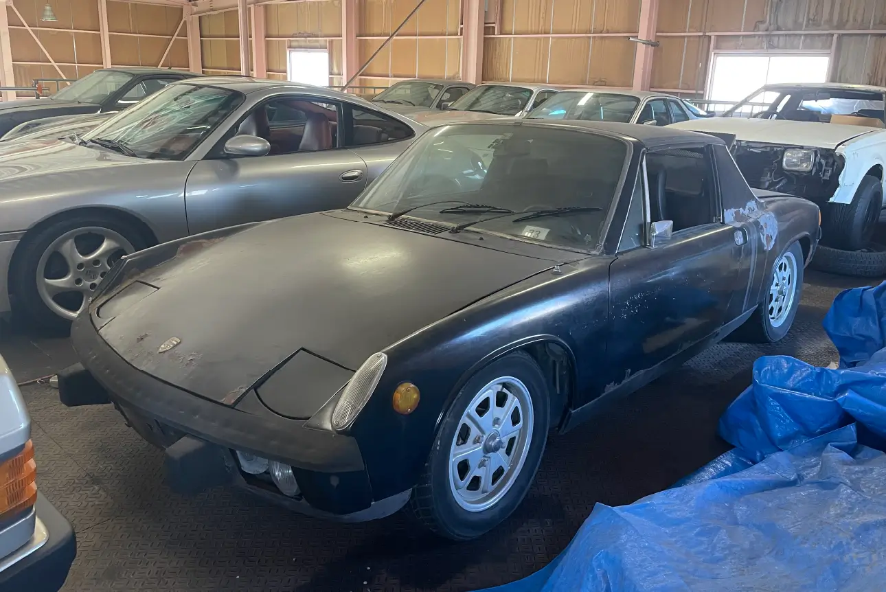 PORSCHE914 ブラック（5MT） ポルシェレンタカー