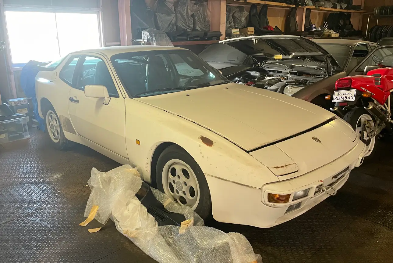 PORSCHE944 S ホワイト（MT） ポルシェレンタカー