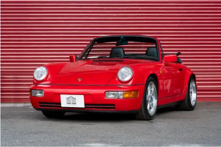 PORSCHE911(964) cabriolet (AT) ポルシェレンタカー