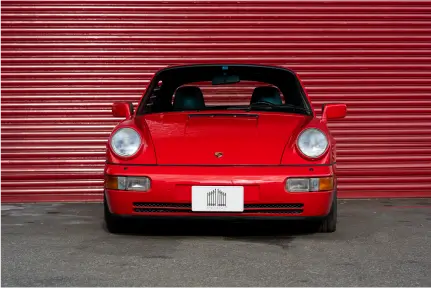 PORSCHE911(964) cabriolet (AT) ポルシェレンタカー