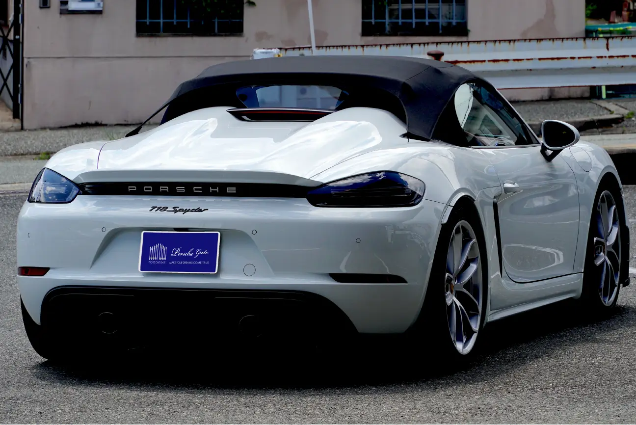 PORSCHE718 SPYDER ポルシェレンタカー