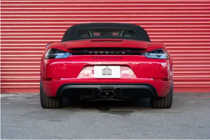 PORSCHE718 boxster GTS(AT) ポルシェレンタカー